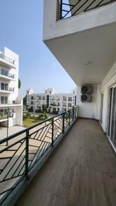 Balcony Image of 1212 Sq.ft 2.5 BHK Builder Floor for rent in Central Park Flower Valley, Sector 33 Sohna for Rs. 34000