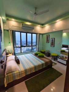 Bedroom Image of 1500 Sq.ft 3 BHK Apartment / Flat for sale in Siddha Happyville , Rajarhat Kolkata for Rs. 13000000
