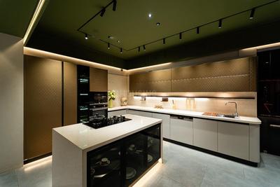Kitchen Image of 5500 Sq.ft 6 BHK Apartment / Flat for sale in Indiabulls Blu, Worli Mumbai for Rs. 550000000