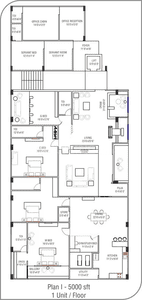 Image of 4239 Sq.ft 4 BHK Apartment / Flat for sale in EAPL Sri Tirumala Solitaire, Srinagar Colony, Hyderabad for Rs. 42390000