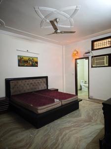 Bedroom Image of 1800 Sq.ft 3 BHK Builder Floor for rent in Ashok Nagar New Delhi for Rs. 60000
