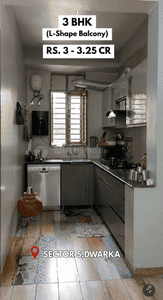 Image of 2200 Sq.ft 3 BHK Apartment / Flat for sale in Eden Towers Apartment, Sector 5 Dwarka, New Delhi for Rs. 33000000