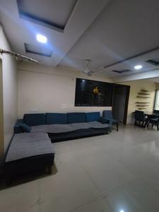 Hall Image of 1033 Sq.ft 3 BHK Apartment / Flat for rent in Sangath Terraces, Sargasan Gandhinagar for Rs. 30000