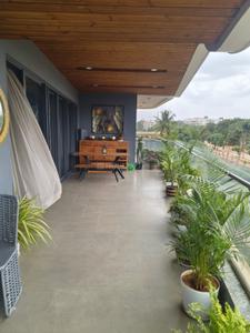 Balcony Image of 3400 Sq.ft 4 BHK Apartment / Flat for rent in Maia Pelican Grove, Nehru Nagar Bengaluru for Rs. 425000