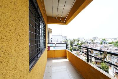 Balcony Image of 950 Sq.ft 2 BHK Apartment / Flat for sale in Chinchwad Pune for Rs. 7800000