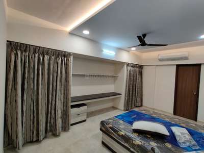 Bedroom Image of 1100 Sq.ft 3 BHK Apartment / Flat for rent in Kolshet Thane for Rs. 49999