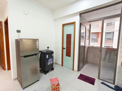 Kitchen Image of 2412 Sq.ft 3 BHK Apartment / Flat for rent in Saamarth H7, PDPU Road Gandhinagar for Rs. 55000