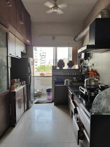 Kitchen Image of 1800 Sq.ft 3 BHK Apartment / Flat for rent in Sukrut 2, Paldi Ahmedabad for Rs. 36000
