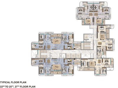 Image of 2900 Sq.ft 4 BHK Apartment / Flat for sale in Codename Eden Garden, Airoli, Navi Mumbai for Rs. 40500000