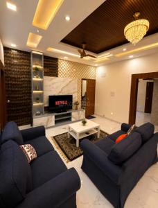 Hall Image of 1200 Sq.ft 3 BHK Apartment / Flat for rent in Thanisandra Bengaluru for Rs. 50000