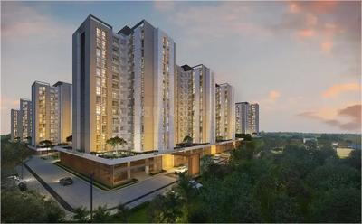 Building Image of 984 Sq.ft 2 BHK Apartment / Flat for sale in Assetz 63 Degree East Tower B, Kodathi Bengaluru for Rs. 13300000