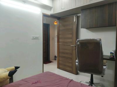 Bedroom Image of 1113 Sq.ft 3 BHK Apartment / Flat for rent in JHY Beverly Hills, Nana Chiloda Ahmedabad for Rs. 25000