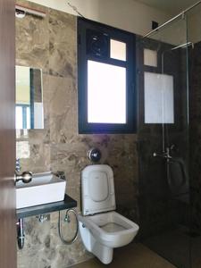 Bedroom Three Image of 1000 Sq.ft 3 BHK Apartment / Flat for rent in VTP Aethereus Phase I by VTP Realty, Mahalunge Pune for Rs. 31000