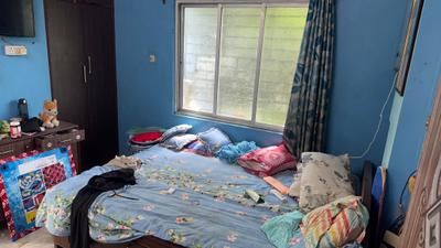 Bedroom Image of 450 Sq.ft 1 BHK Builder Floor for rent in Haltu Kolkata for Rs. 15000