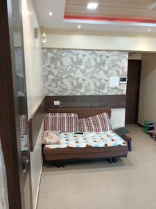 Bedroom Image of 750 Sq.ft 1 BHK Apartment / Flat for rent in Vaishnavi Sahil Heights, Pimple Nilakh Pune for Rs. 25000