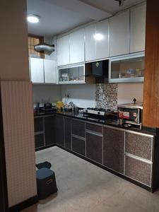 Kitchen Image of 1100 Sq.ft 3 BHK Builder Floor for sale in Vaishali Ghaziabad for Rs. 14000000