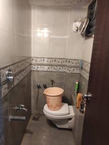 Bathroom Image of 1200 Sq.ft 2 BHK Apartment / Flat for rent in Ghatlodiya Ahmedabad for Rs. 30000