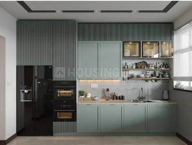Kitchen Image of 1800 Sq.ft 3 BHK Apartment / Flat for sale in Assotech World Avenue 07, Hanspal Bhubaneswar for Rs. 16000000
