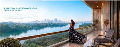 Balcony Image of 915 Sq.ft 2 BHK Apartment / Flat for sale in Swaminarayan City, Dombivli West Thane for Rs. 6700000