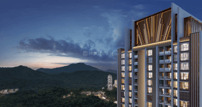 Image of 1010 Sq.ft 3 BHK Apartment / Flat for sale in Purva Panorama, Thane West, Thane for Rs. 24500000