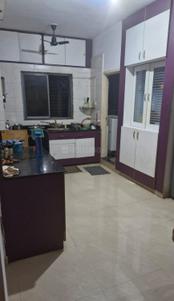 Kitchen Image of 1600 Sq.ft 2 BHK Apartment / Flat for rent in Sahajanand Status, Shree Nathji Society Anand for Rs. 18000