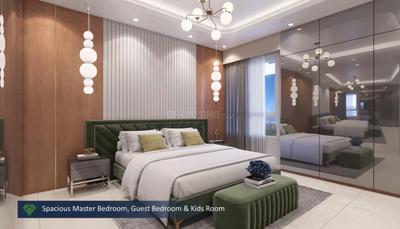 Bedroom Image of 1173 Sq.ft 2 BHK Apartment / Flat for sale in Nyati Emerald, Baner Pune for Rs. 11000000