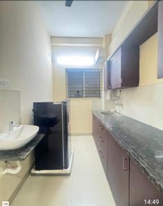 Kitchen Image of 800 Sq.ft 2 BHK Builder Floor for rent in Mahalakshmi Nagar Indore for Rs. 26000