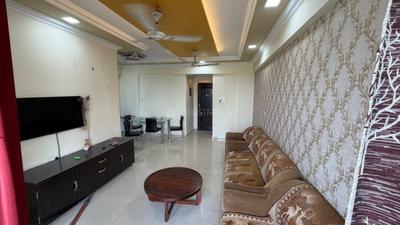 Bedroom Image of 1770 Sq.ft 3 BHK Apartment / Flat for rent in Orient Platinum, Kharghar Navi Mumbai for Rs. 65000