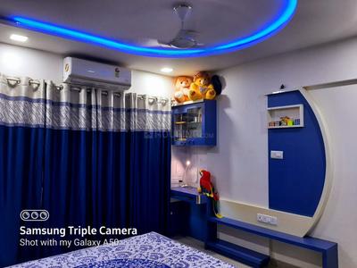 Bedroom Image of 1350 Sq.ft 3 BHK Apartment / Flat for rent in Sadguru Poonam Heights, Goregaon West Mumbai for Rs. 135000