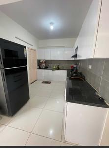 Kitchen Image of 1600 Sq.ft 3 BHK Apartment / Flat for rent in Mahaveer Promenade, K R Puram Bengaluru for Rs. 50000