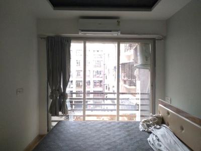 Bedroom Image of 1076 Sq.ft 2 BHK Apartment / Flat for rent in Thakur Galaxy, Boisar Mumbai for Rs. 16000