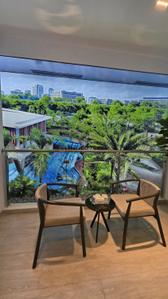 Balcony Image of 650 Sq.ft 2 BHK Apartment / Flat for sale in Thane West Thane for Rs. 14500000