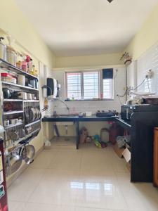 Kitchen Image of 650 Sq.ft 1 BHK Apartment / Flat for sale in Trimurti Chandraabha, Dhayari Pune for Rs. 4700000