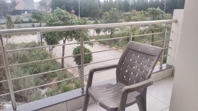 Balcony Image of 1300 Sq.ft 3 BHK Apartment / Flat for rent in Microtek Palm Drive, Sector 3 Bahadurgarh for Rs. 15000