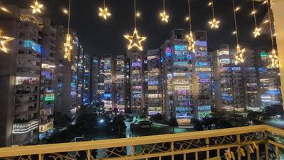 Balcony Image of 1190 Sq.ft 3 BHK Apartment / Flat for sale in Homes 121, Sector 121 Noida for Rs. 11000000