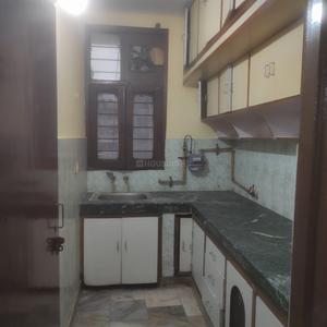 Kitchen Image of 600 Sq.ft 1 BHK Apartment / Flat for rent in Brothers Apartment, Patparganj New Delhi for Rs. 21000
