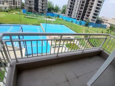 Balcony Image of 1500 Sq.ft 3 BHK Builder Floor for rent in Central Park Flower Valley, Sector 33 Sohna for Rs. 31000