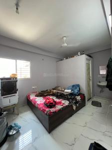 Bedroom Image of 935 Sq.ft 1 RK Builder Floor for rent in Navlakha Indore for Rs. 6500