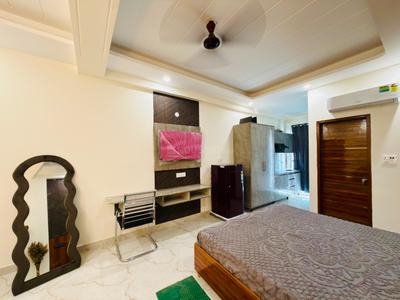 Bedroom Image of 750 Sq.ft 1 RK Builder Floor for rent in Sector 39 Gurgaon for Rs. 28500