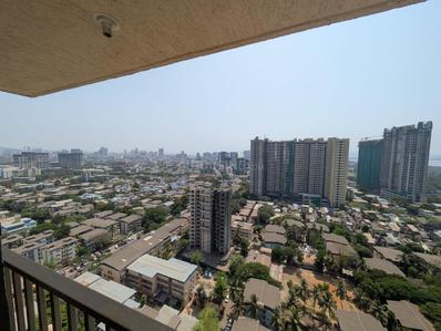 Balcony Image of 499 Sq.ft 1 BHK Apartment / Flat for sale in Vashi Navi Mumbai for Rs. 4200000