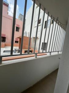 Balcony Image of 650 Sq.ft 1 BHK Builder Floor for rent in Murugeshpalya Bengaluru for Rs. 27000
