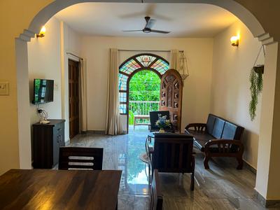 Hall Image of 800 Sq.ft 1 BHK Apartment / Flat for rent in Vagator Goa for Rs. 30000