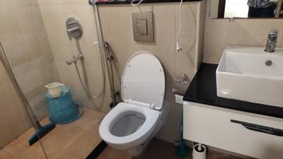 Bathroom Image of 650 Sq.ft 1 BHK Apartment / Flat for rent in L And T Raintree Boulevard, Sahakara Nagar Bengaluru for Rs. 46000
