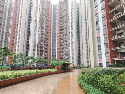 Image of 1566 Sq.ft 3 BHK Apartment / Flat for rent in Shapoorji Pallonji Joyville Sensorium, Maan, Pune for Rs. 39000