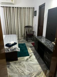 Bedroom Image of 500 Sq.ft 1 BHK Independent House for rent in Garhi New Delhi for Rs. 25000
