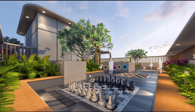 Image of 1221 Sq.ft 3 BHK Apartment / Flat for sale in Kumar Purab A3 Building, Magarpatta City, Pune for Rs. 13000000