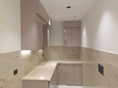 Kitchen Image of 700 Sq.ft 2 BHK Builder Floor for sale in Mahavir Enclave New Delhi for Rs. 6600000