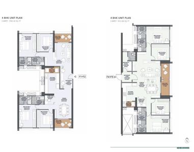 Image of 1150 Sq.ft 2 BHK Apartment / Flat for sale in The Ridges 41, Hinjawadi, Pune for Rs. 9500000