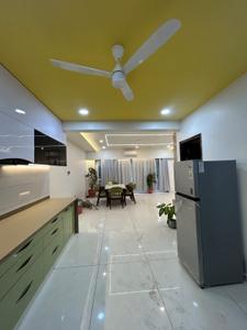 Kitchen Image of 2880 Sq.ft 4 BHK Apartment / Flat for rent in Darshanam Club Life Phase Il, Undera Vadodara for Rs. 80000
