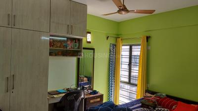 Bedroom Image of 1390 Sq.ft 4 BHK Apartment / Flat for rent in Loharuka Green Heights, Rajarhat Kolkata for Rs. 35000
